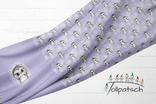 Laden Sie das Bild in den Galerie-Viewer, Pingu Flieder Schnubbirella French Terry Panel