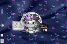 Laden Sie das Bild in den Galerie-Viewer, Queen of Fu** Panel Baumwolljersey