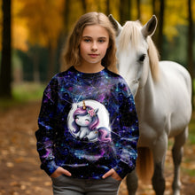 Laden Sie das Bild in den Galerie-Viewer, Galaxy Line Einhorn Baumwolljersey