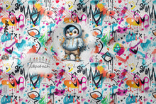 Laden Sie das Bild in den Galerie-Viewer, Vorbestellung Sommersweat "cool Pingu" Panel 2