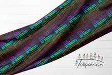 Laden Sie das Bild in den Galerie-Viewer, French Terry Frech Wild & Wunderbar │ Regenbogen Statement Stoff │ 175 cm Überbreite