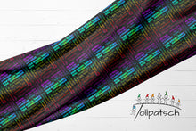 Laden Sie das Bild in den Galerie-Viewer, French Terry Frech Wild & Wunderbar │ Regenbogen Statement Stoff │ 175 cm Überbreite