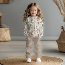 Laden Sie das Bild in den Galerie-Viewer, Fröhliche Waldtierchen Baumwolljersey