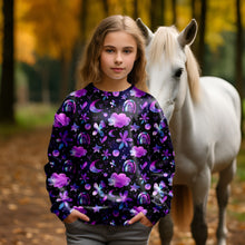 Laden Sie das Bild in den Galerie-Viewer, Flower Power Baumwolljersey