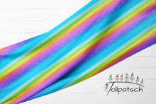 Laden Sie das Bild in den Galerie-Viewer, Rainbow Glitter Kombi Baumwolljersey