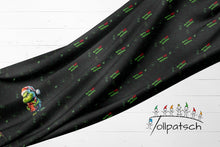 Laden Sie das Bild in den Galerie-Viewer, Lagerware Sommersweat "Merry Ugly Christmas" Panel 1