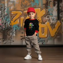 Laden Sie das Bild in den Galerie-Viewer, Lagerware Sommersweat "Merry Ugly Christmas" Panel 1