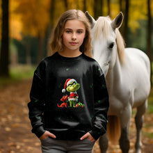 Laden Sie das Bild in den Galerie-Viewer, Lagerware Sommersweat "Merry Ugly Christmas" Panel 2