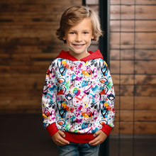 Laden Sie das Bild in den Galerie-Viewer, Vorbestellung cool Pingu Kombistoff French Terry