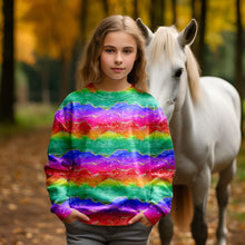 Laden Sie das Bild in den Galerie-Viewer, Rainbow Dreams Baumwolljersey