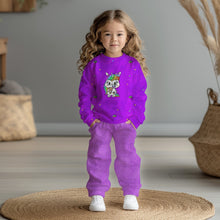 Laden Sie das Bild in den Galerie-Viewer, Schnullerhörnchen Beere French Terry Panel