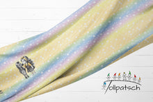 Laden Sie das Bild in den Galerie-Viewer, Zebraliebe 2 Panel Baumwolljersey