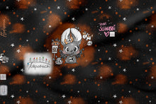 Laden Sie das Bild in den Galerie-Viewer, Booh orange French Terry Panel