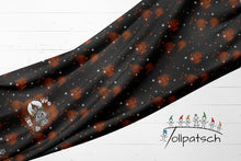 Laden Sie das Bild in den Galerie-Viewer, Booh orange French Terry Panel