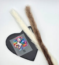 Laden Sie das Bild in den Galerie-Viewer, Größenlabel Bügelbild Einhorn Crazy Größe 74 zum Aufbügeln für Baby und Kinderkleidung