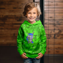 Laden Sie das Bild in den Galerie-Viewer, Was ist mit Hasi grün Schnubbirella Panel Baumwolljersey