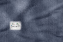 Laden Sie das Bild in den Galerie-Viewer, French Terry Denim Style Grau | Jeansoptik Stoff Grau | Reaktivdruck | 175 cm Überbreite
