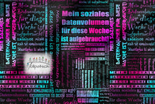 Laden Sie das Bild in den Galerie-Viewer, Mein soziales Datenvolumen ist aufgebraucht French Terry