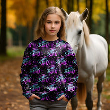 Laden Sie das Bild in den Galerie-Viewer, Stoffsüchtig lila Baumwolljersey