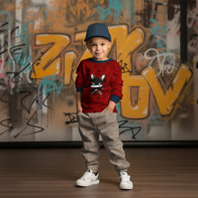 Laden Sie das Bild in den Galerie-Viewer, Antimobbing rot Panel Baumwolljersey