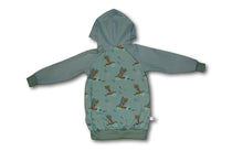 Laden Sie das Bild in den Galerie-Viewer, Roarrrr pastellgrün Baumwolljersey - Tollpatsch Stoffe und Handmade