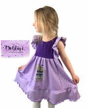 Laden Sie das Bild in den Galerie-Viewer, Kuschelzeit flieder - Tollpatsch Stoffe und Handmade