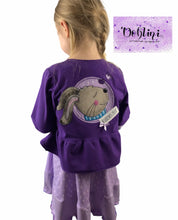 Laden Sie das Bild in den Galerie-Viewer, Kuschelzeit flieder - Tollpatsch Stoffe und Handmade