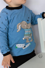 Laden Sie das Bild in den Galerie-Viewer, Kuschelzeit blau - Tollpatsch Stoffe und Handmade