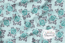 Laden Sie das Bild in den Galerie-Viewer, Rose mint | Eigendesign | Sommersweat | Jersey | Softshell | Musselin | Baumwolle
