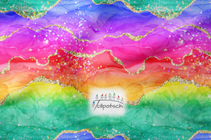 Softshell Rainbow fake Glitter 3