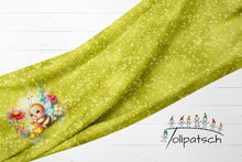 Laden Sie das Bild in den Galerie-Viewer, Happy Bee 2 - 75cm hoch - Eigendesign | Sommersweat | Jersey | Softshell
