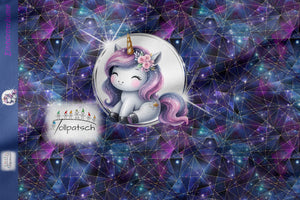 Galaxy Line Einhorn Baumwolljersey
