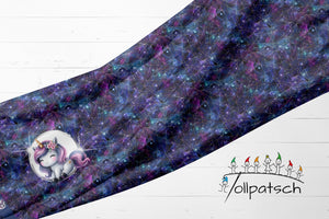 Galaxy Line Einhorn Baumwolljersey