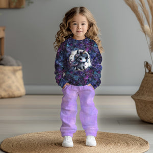 Galaxy Line Einhorn dark Baumwolljersey