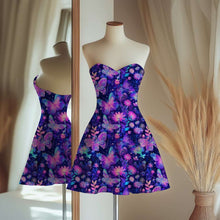 Laden Sie das Bild in den Galerie-Viewer, Summerglow Baumwolljersey Schmetterlinge &amp; Blumen | Jersey Stoff 220 g/m² | Kinderstofftraum
