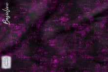 Laden Sie das Bild in den Galerie-Viewer, French Terry Pink Nebula │ Magenta Grunge │ Reaktivdruck │ 175 cm Überbreite
