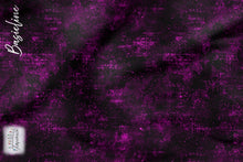 Laden Sie das Bild in den Galerie-Viewer, French Terry Pink Nebula │ Magenta Grunge │ Reaktivdruck │ 175 cm Überbreite
