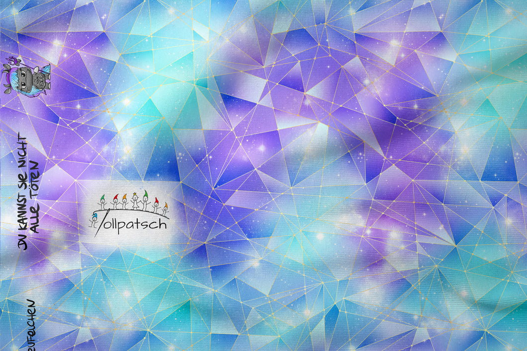 Galaxy Lila Baumwolljersey