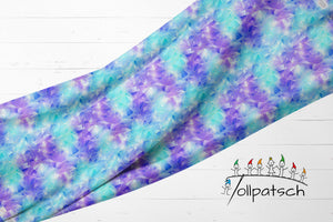 Galaxy Lila Baumwolljersey
