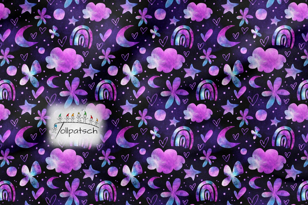 Flower Power Baumwolljersey