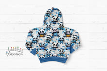 Laden Sie das Bild in den Galerie-Viewer, Little Panda | Eigendesign | Sommersweat | Jersey | Softshell | Musselin | Baumwolle
