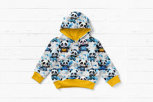 Laden Sie das Bild in den Galerie-Viewer, Little Panda | Eigendesign | Sommersweat | Jersey | Softshell | Musselin | Baumwolle
