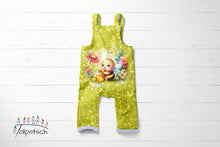 Laden Sie das Bild in den Galerie-Viewer, Happy Bee 2 - 75cm hoch - Eigendesign | Sommersweat | Jersey | Softshell
