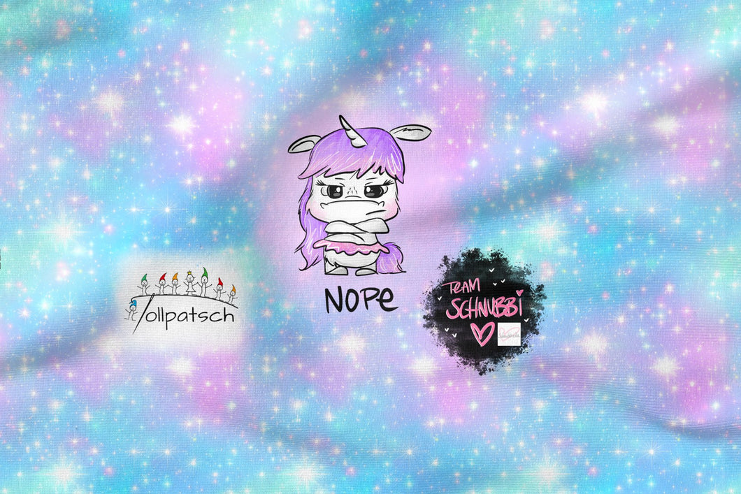 Nope 25 Panel Baumwolljersey
