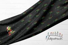 Laden Sie das Bild in den Galerie-Viewer, Lagerware  Sommersweat "Merry Ugly Christmas"  Panel  2
