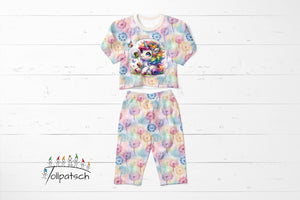 Pusteblume - 65cm hoch - Eigendesign | Sommersweat | Jersey | Softshell