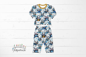 Little Panda | Eigendesign | Sommersweat | Jersey | Softshell | Musselin | Baumwolle