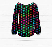 Laden Sie das Bild in den Galerie-Viewer, Rainbow Scull Baumwolljersey

