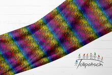 Laden Sie das Bild in den Galerie-Viewer, Rainbow Zebra Baumwolljersey
