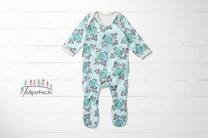 Rose mint | Eigendesign | Sommersweat | Jersey | Softshell | Musselin | Baumwolle